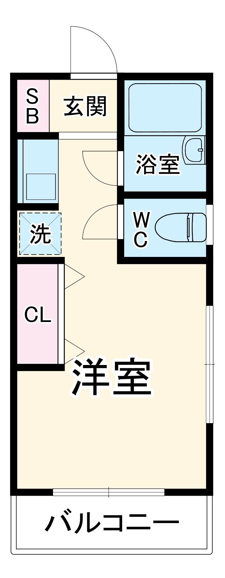 グッドビューハイツの間取り