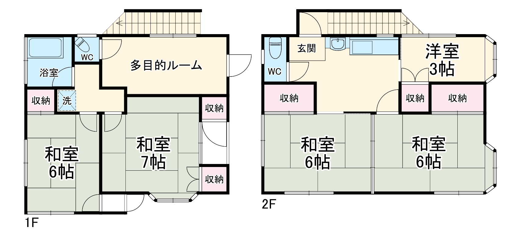 流山松ヶ丘戸建の間取り