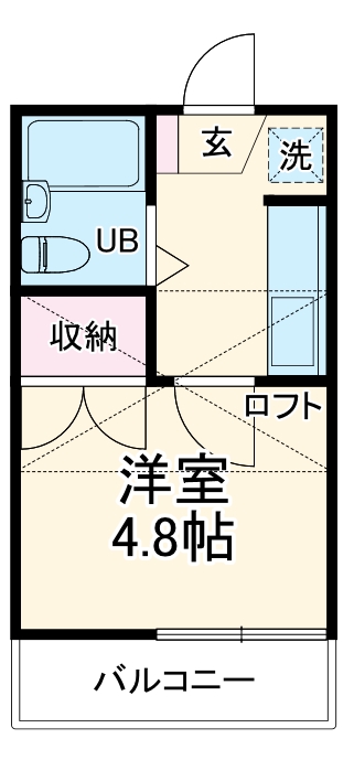 ヴィラ久里浜の間取り