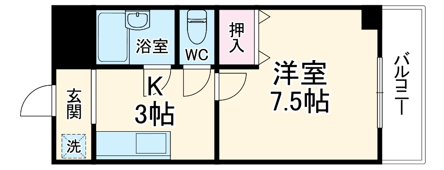 ヴァンベール桜山の間取り