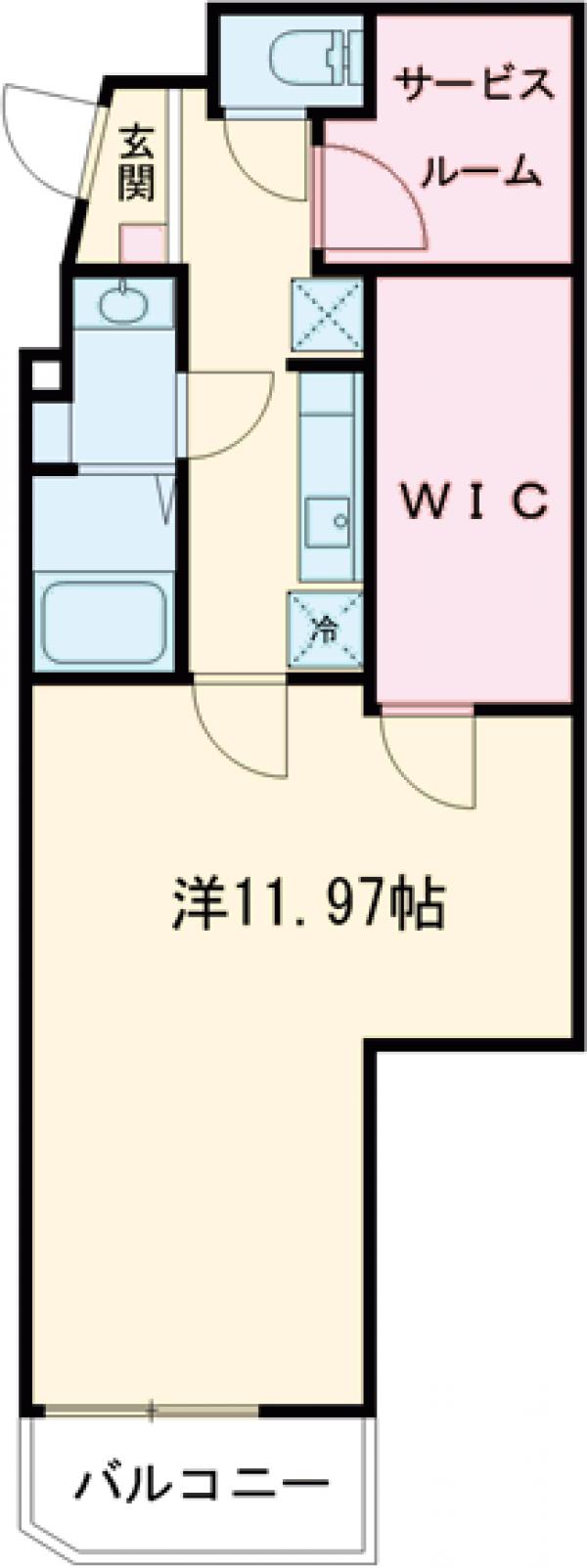 アンベリール代田橋の間取り