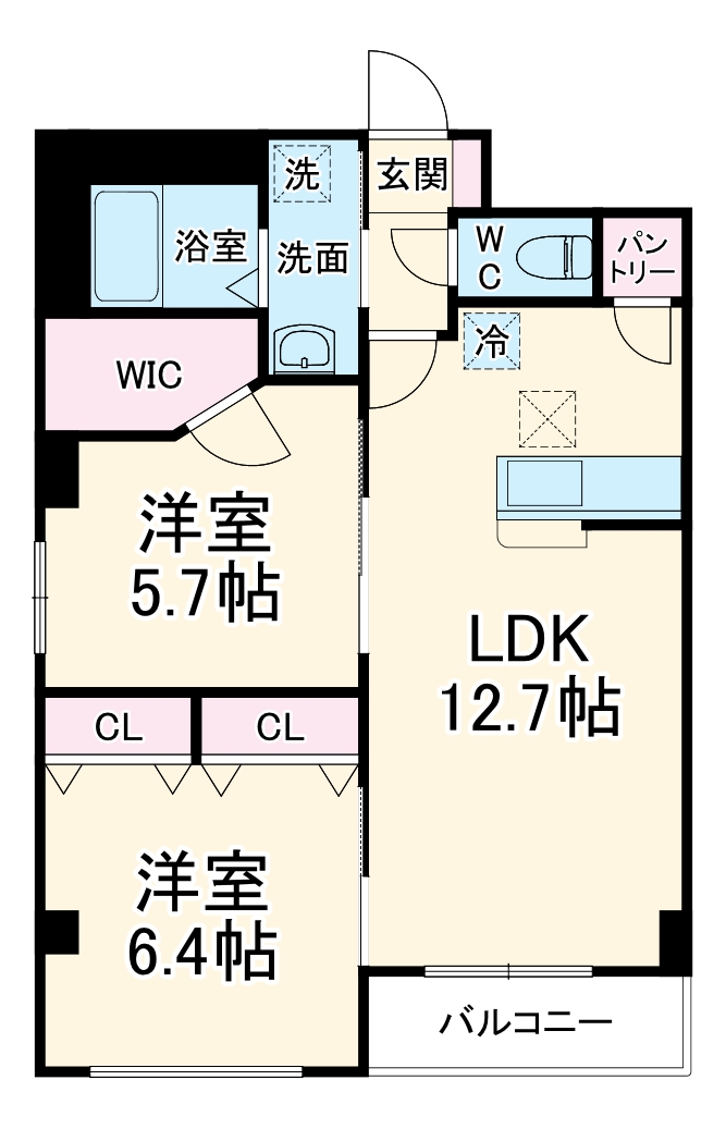 sunshine residenceの間取り