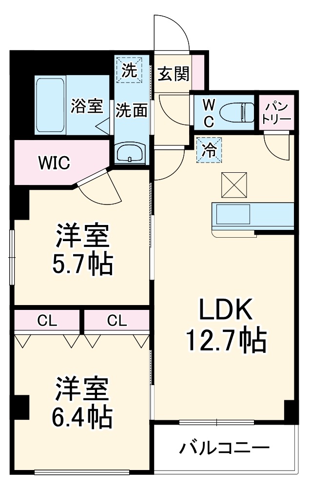 sunshine residenceの間取り