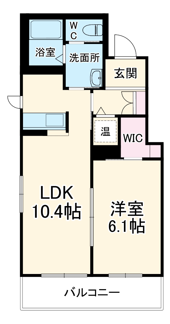 メゾン・リョクエンⅤの間取り