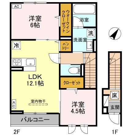 ヴィラ コンフォートの間取り