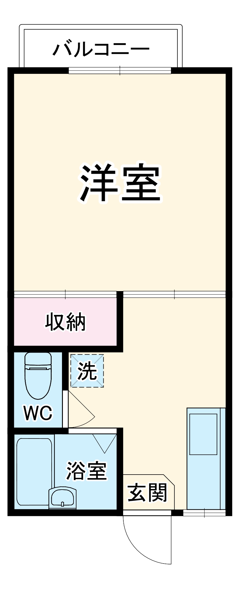 いちかわ中野ハイツの間取り
