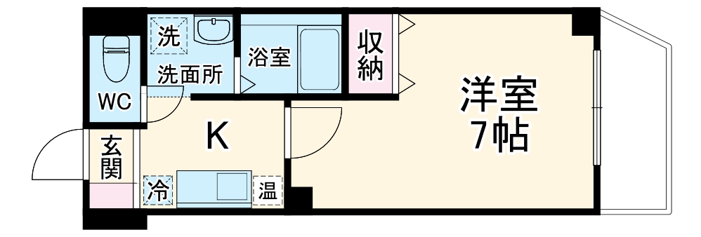 みおつくし城北の間取り