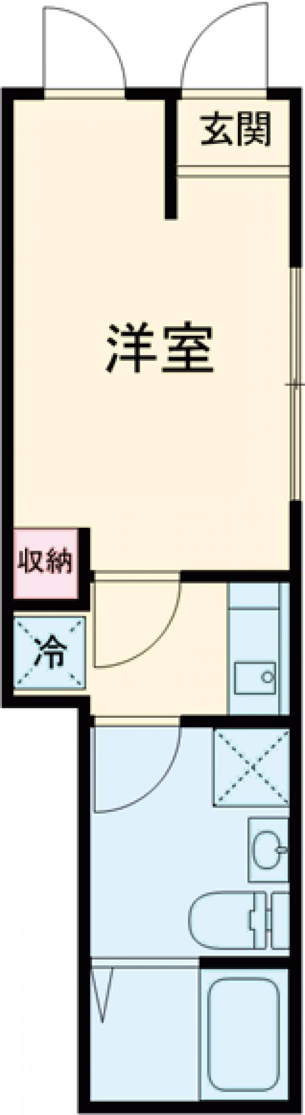 ブローテ四ツ木の間取り