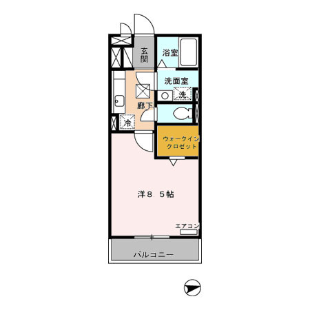 ボナール壱番館の間取り