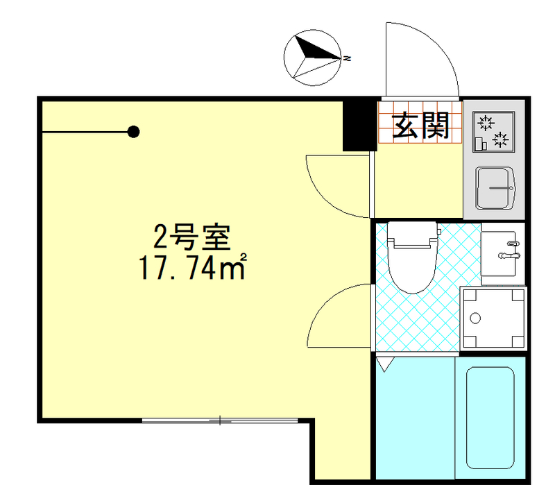パーチェ堀切の間取り