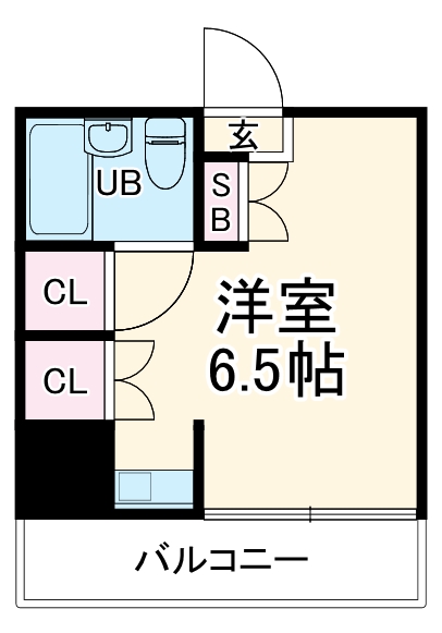 クレスト・センバの間取り
