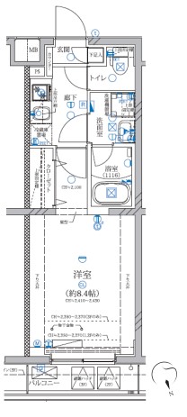 Alivis新江古田の間取り