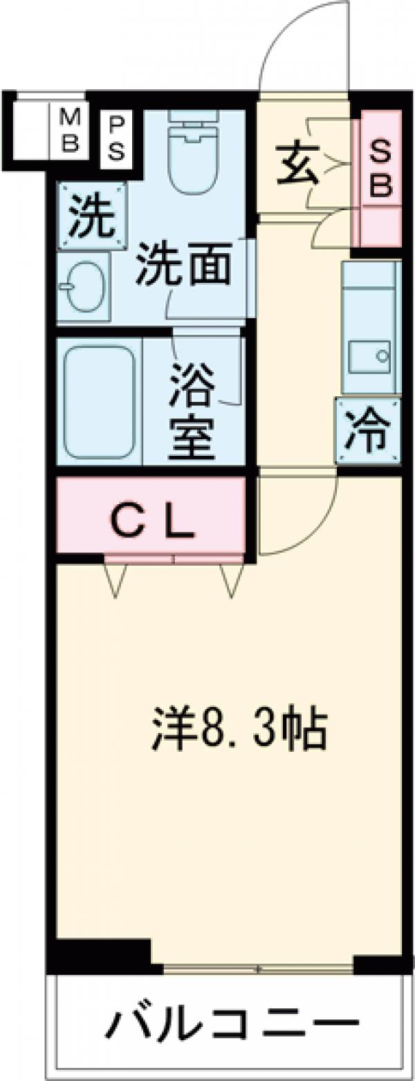 Alivis新江古田の間取り