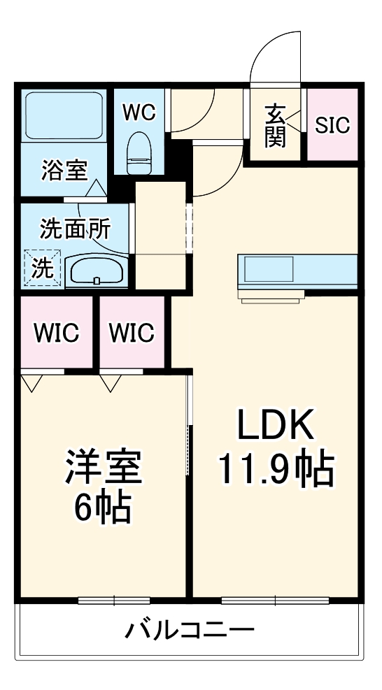 Malma Kugenumaの間取り
