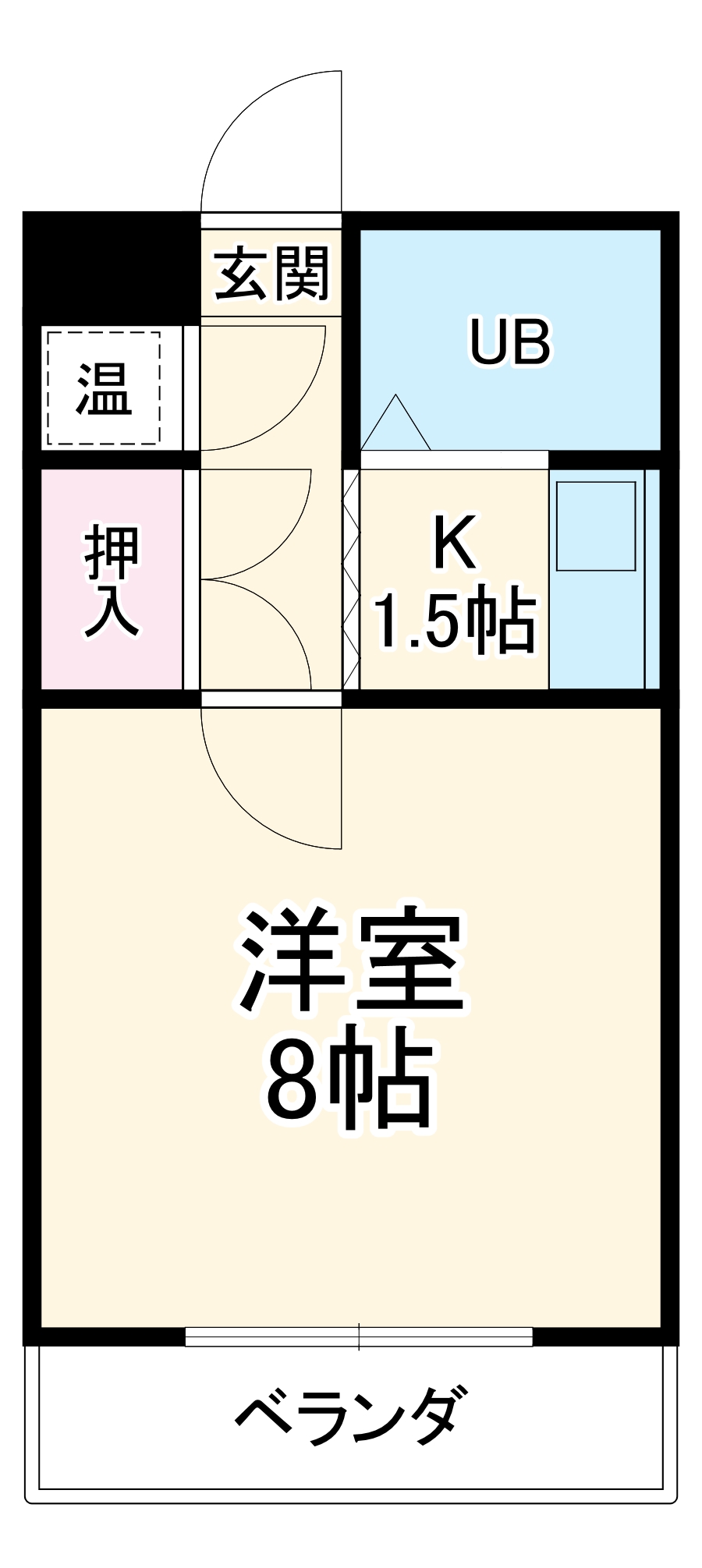 フォレストーン88の間取り