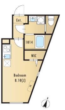 ルオーレ田端の間取り