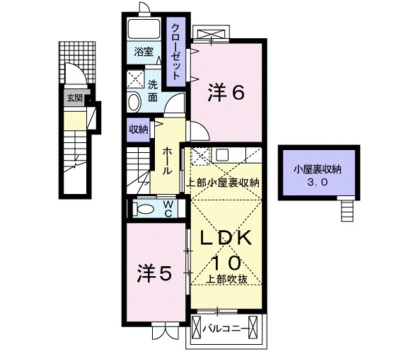ドゥ ボヌールの間取り