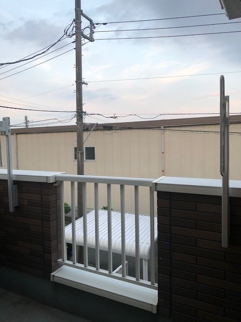 12/23 バルコニー