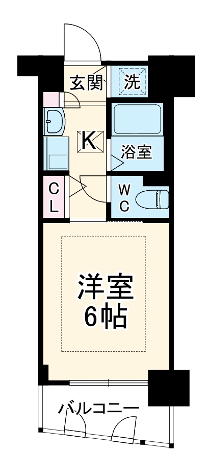 エステムコート新大阪IIIステーションプラザの間取り