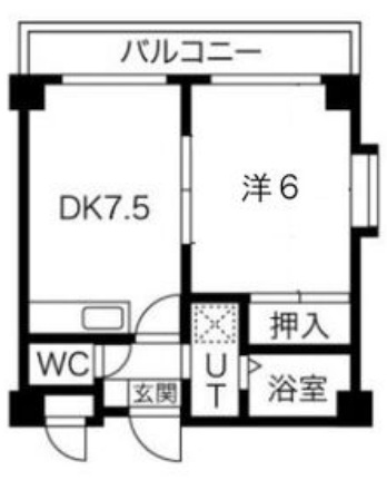 西三国の完工年月(2000年4月)築の賃貸マンションの間取り