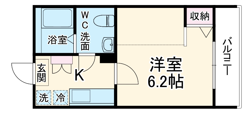 KEIAI RESIDENCE 大和田の間取り