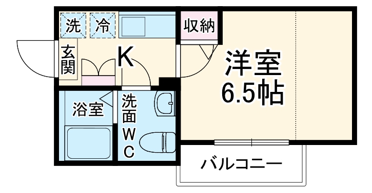 KEIAI RESIDENCE 大和田の間取り