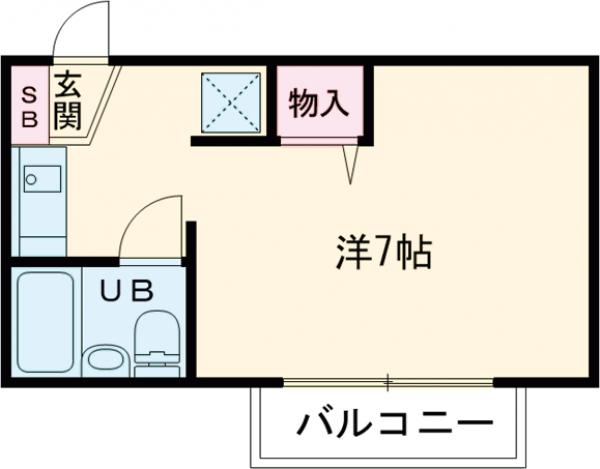 セジュール東桂の間取り
