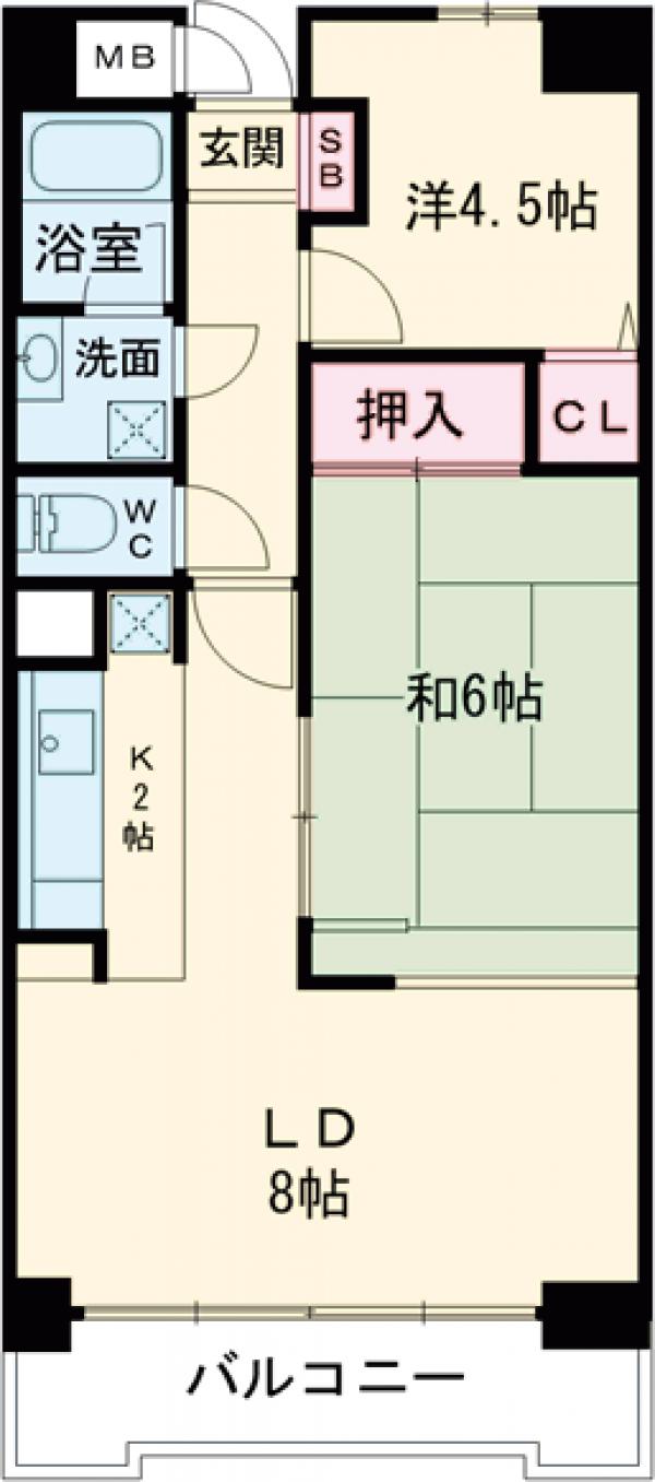 ライオンズプラザ北綾瀬の間取り