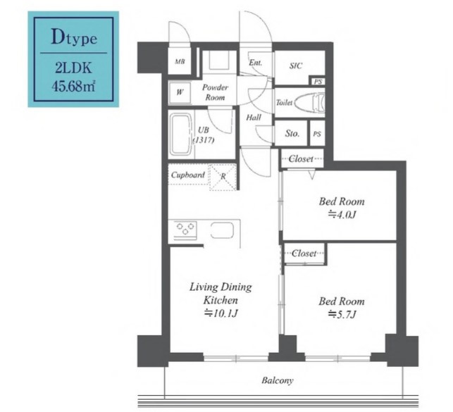 ディームス根岸の間取り