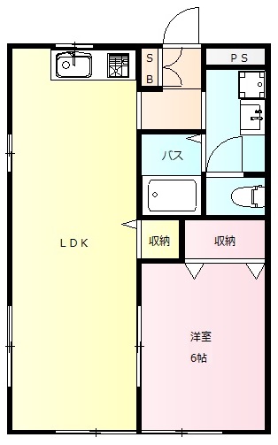 リーブルDの間取り