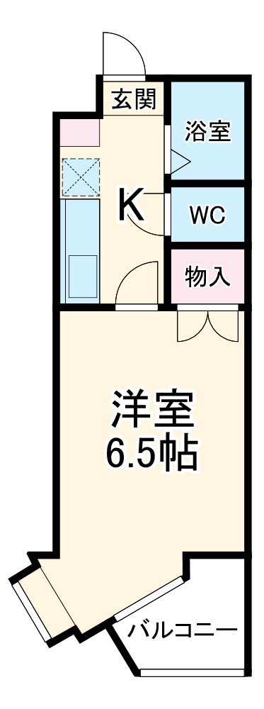 リブレ国吉田の間取り