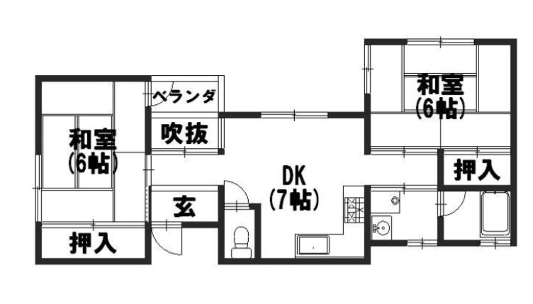 ステージツチヤの間取り