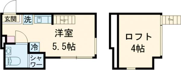 Hermitage東向島の間取り