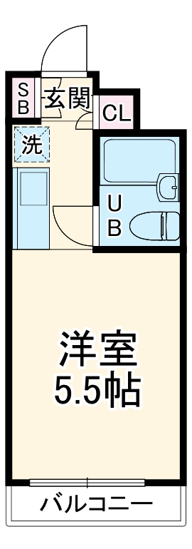 ＴＯＰ長津田第２の間取り