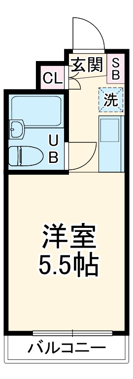 ＴＯＰ長津田第２の間取り