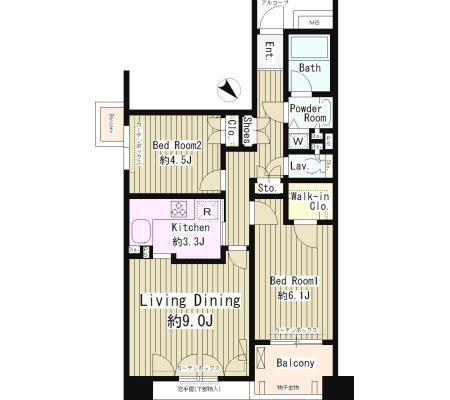 西八王子けやき通りパーク・ホームズの間取り