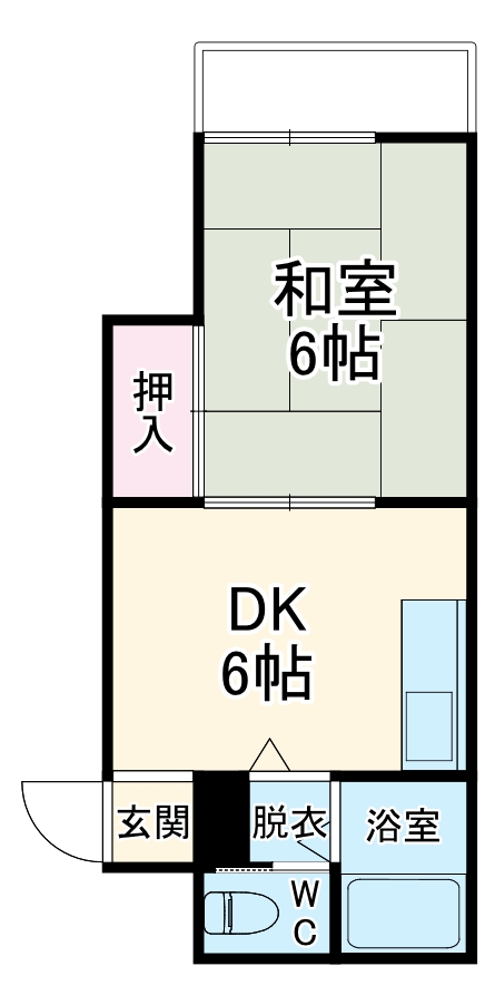 ハイム中島の間取り