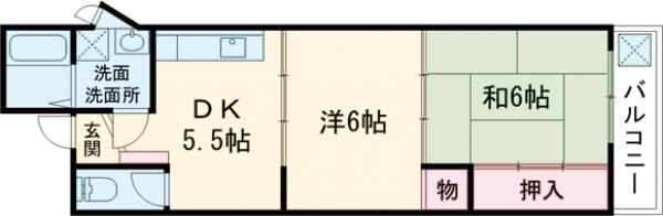 レジデンス菱屋の間取り