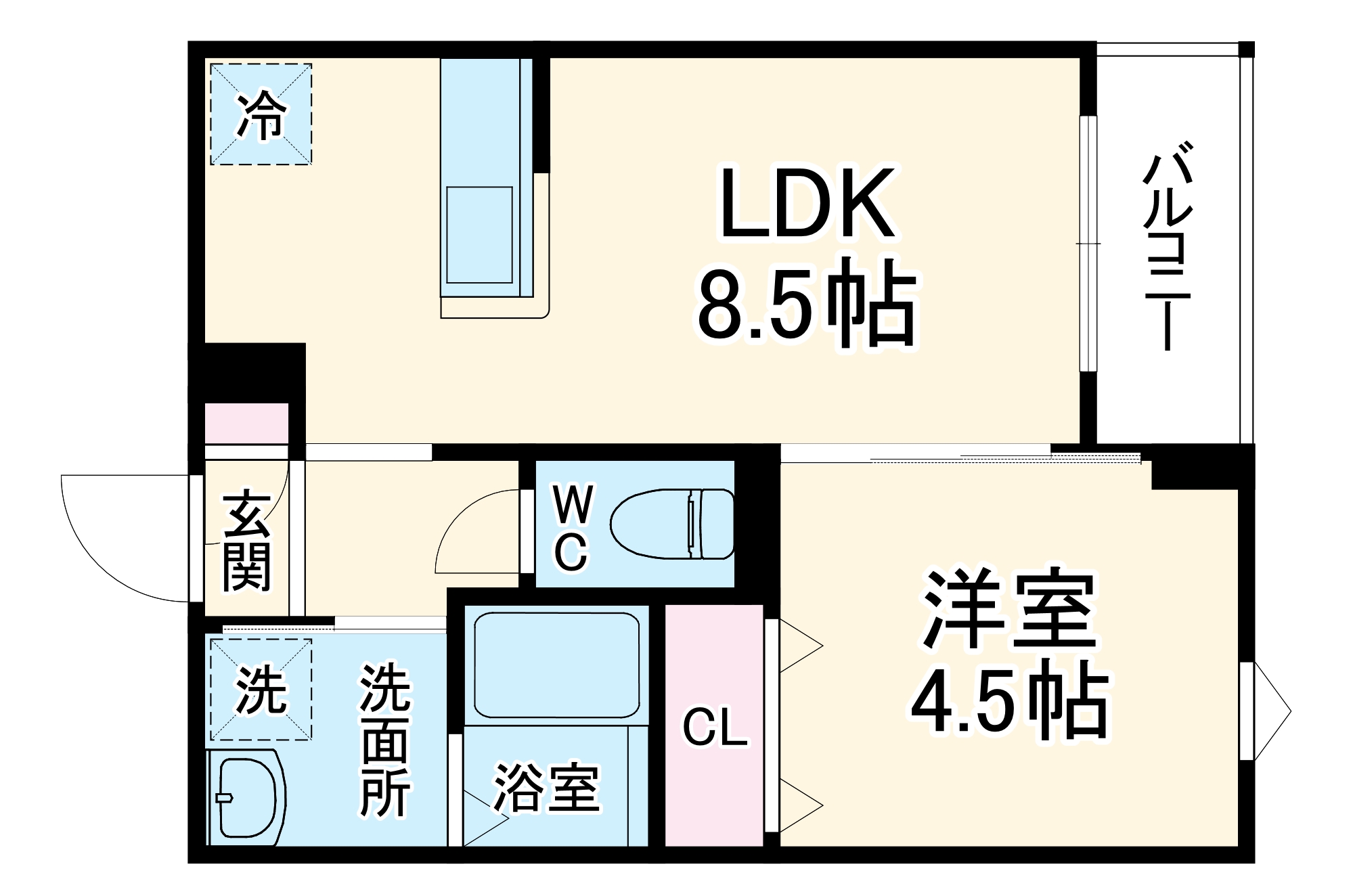 ロスコの間取り
