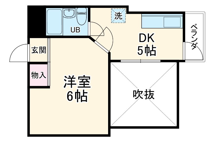 サンハイツ桑山の間取り