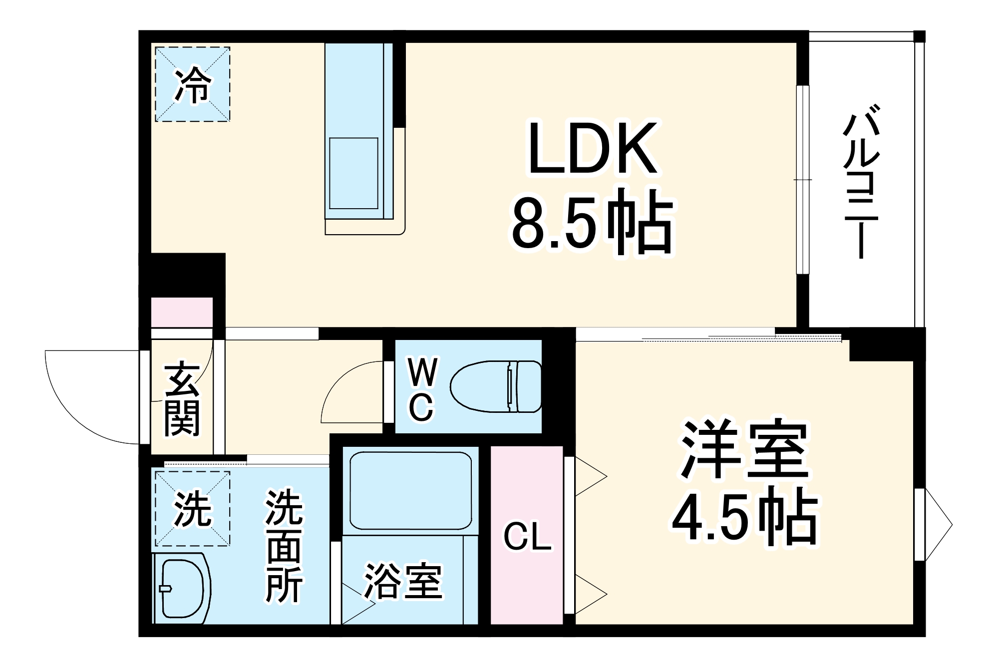 ロスコの間取り