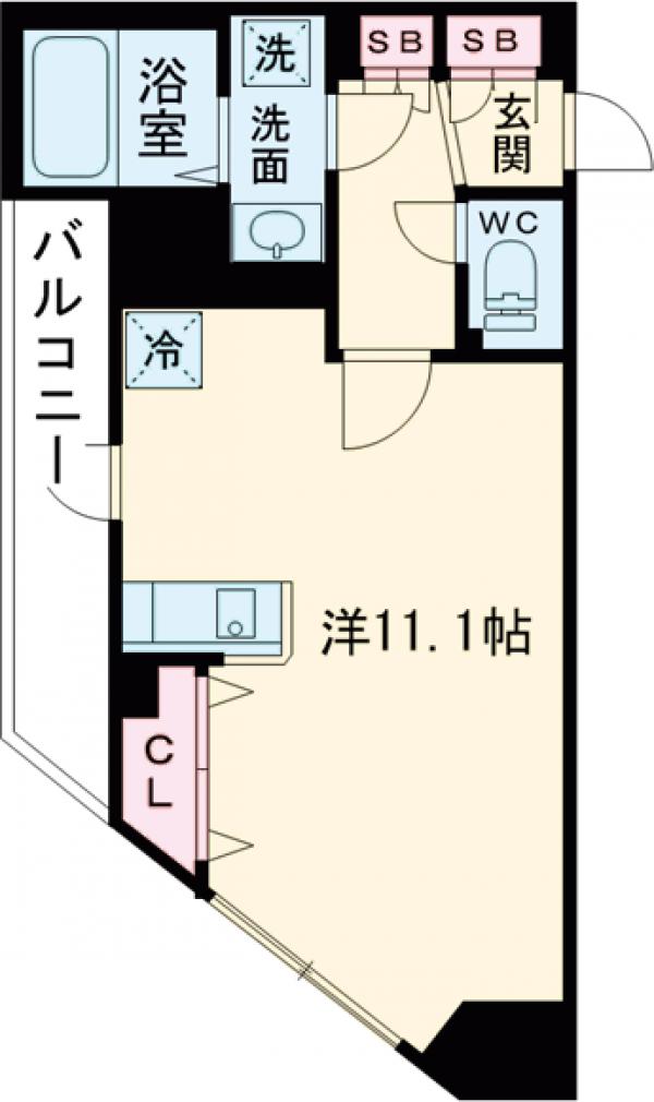 ルアナ亀戸の間取り