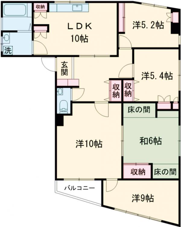 第10小野ビルの間取り