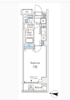 ラティエラ中野新井の間取り