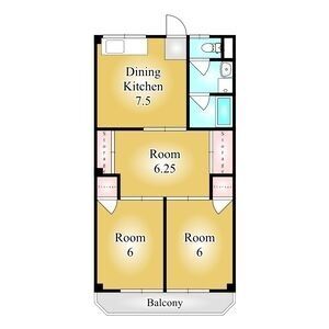 レナジア越戸の間取り
