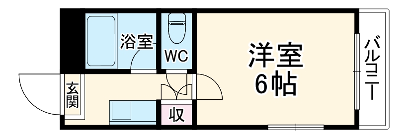 フローラル横堤の間取り