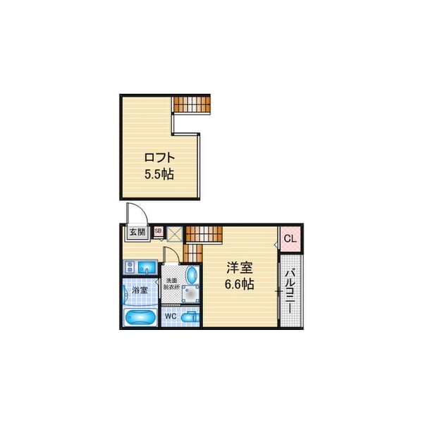 コンフォート東海通の間取り