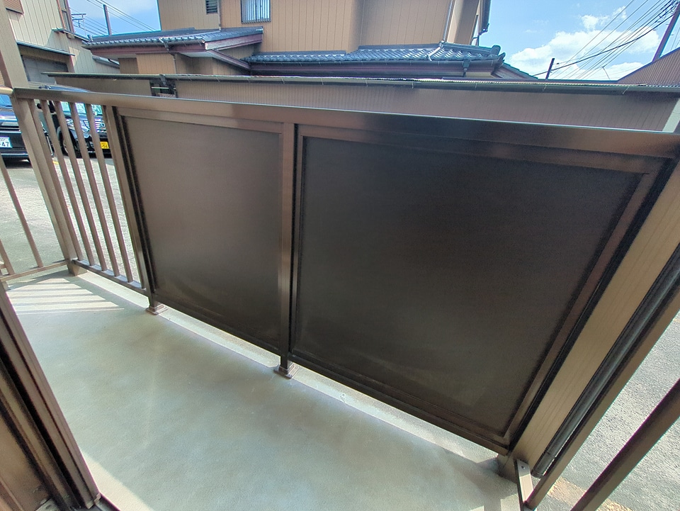 12/17 バルコニー