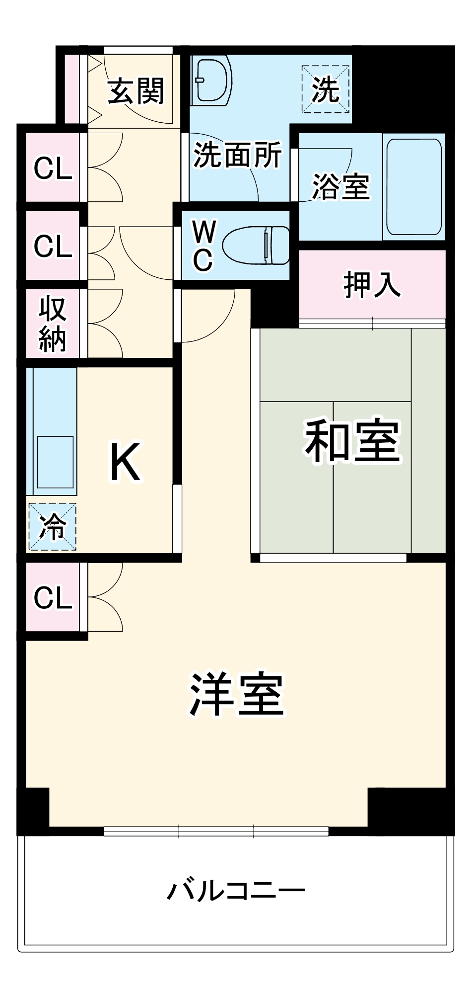 メイビル覚王山の間取り