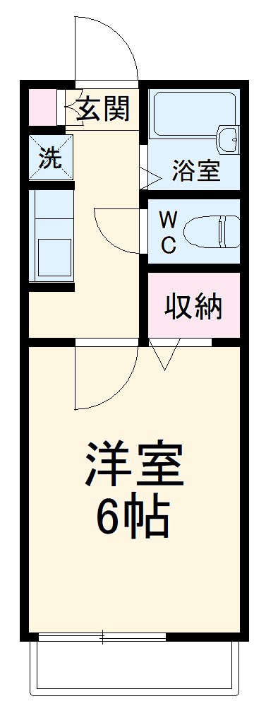 南矢名の完工年月（2011年12月）築の賃貸アパートの間取り